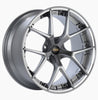 BBS RIS002DSPK RI-S 20x10 5x120 ET34 Diamond Silver Center / Diamond Cut Lip Wheel -82mm PFS/Clip Required