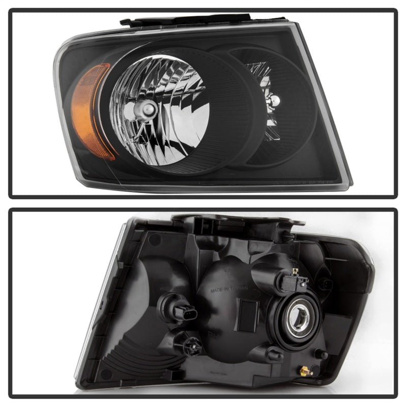 xTune 9042577 07-09 fits Dodge Durango OEM Style Headlights - Black (HD-JH-DDU0