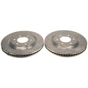PowerStop AR85207XPR fits Ford 21-22 F-150 Front Drilled & Slotted Rotor (Pair)