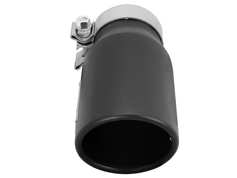 AFE 49T30401-B09 rce XP 3in Inlet x 4in Outlet x 9in Length Clamp-On Black Tip
