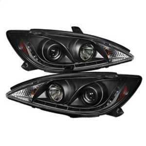Spyder 5042798 fits Toyota 02-06 Camry Projector Headlights DRL Black High H1 L