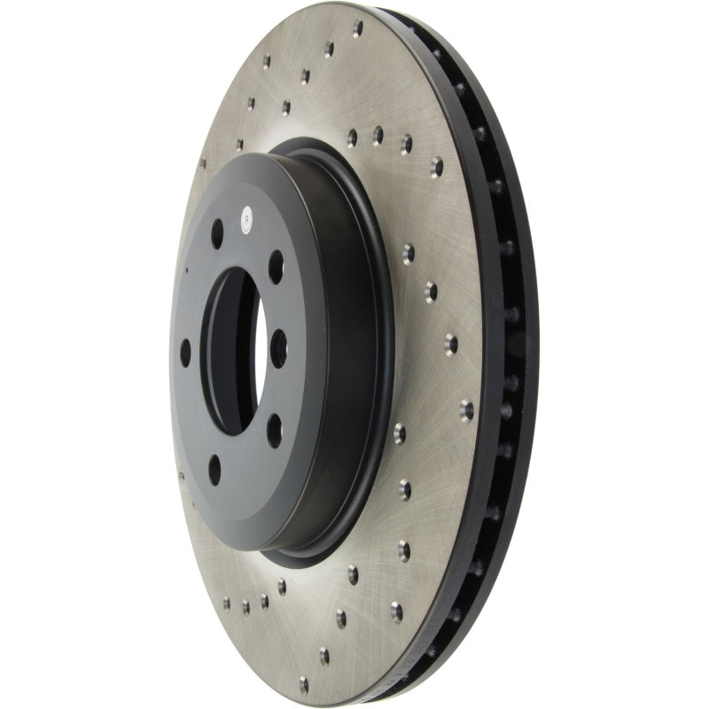 Stoptech 128.34052CR 06-08 BMW Z4 Drilled Front Right Cryo Rotor
