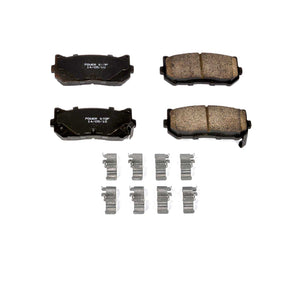 PowerStop 17 fits Kia Sephia Rear Z17 Evolution Ceramic Brake Pads w/Hardware