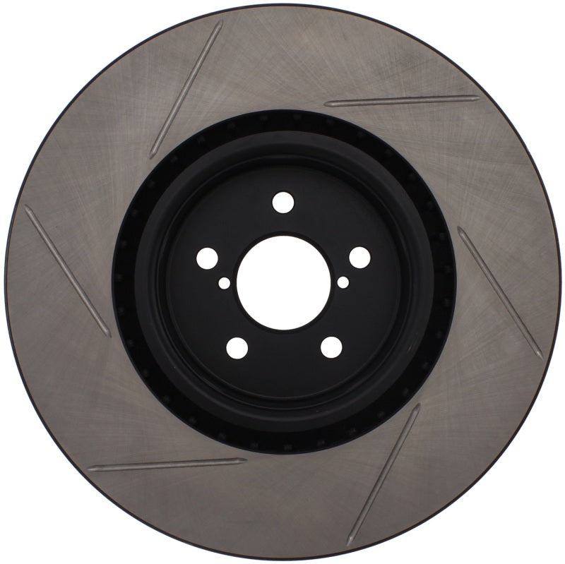 Stoptech 126.47019SL Power Slot 04 STi Front Left SportStop Slotted Rotor