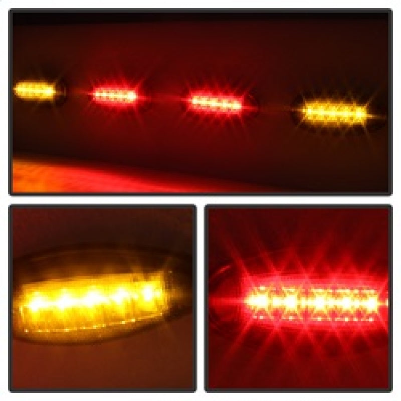 9924682 Xtune fits Chevy 99-13 Silverado Dually 2 Red LED Amber LED Side Fende