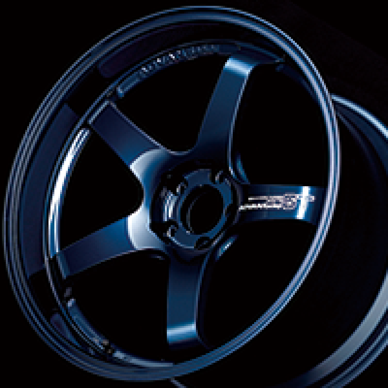 Advan YAQ0K35EDP GT Premium Version 20x10 5x114.3 +35mm Racing Titanium Blue Wheel