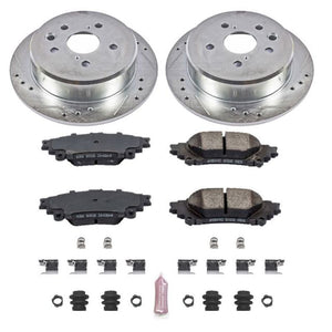 PowerStop K6930 fits Lexus 14-15 IS250 Rear Z23 Evolution Sport Brake Kit