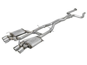 AFE 49-34078-P rce XP 3in 304 SS Cat-Back Dual Mode Exhaust w/ Polished Tips 16
