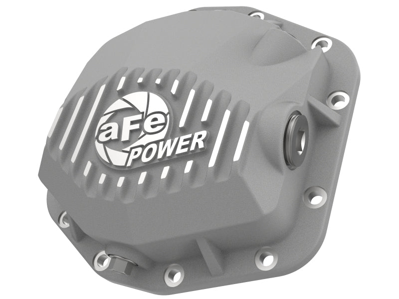 AFE 46-71090A Street Series Rear Differential Cover Raw w/Machined Fins 18-21 f
