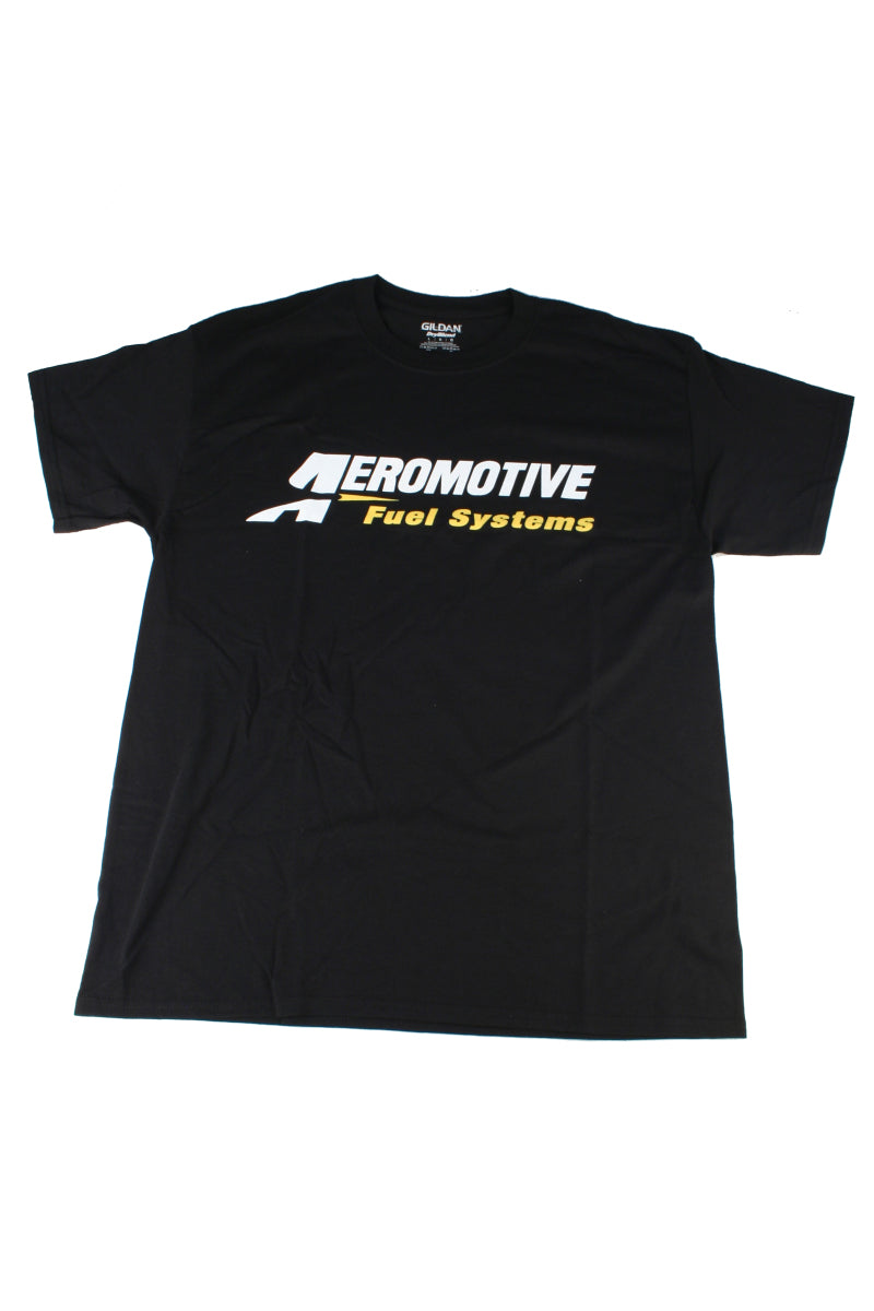 Aeromotive 91014 Logo T-Shirt (Black) - Small