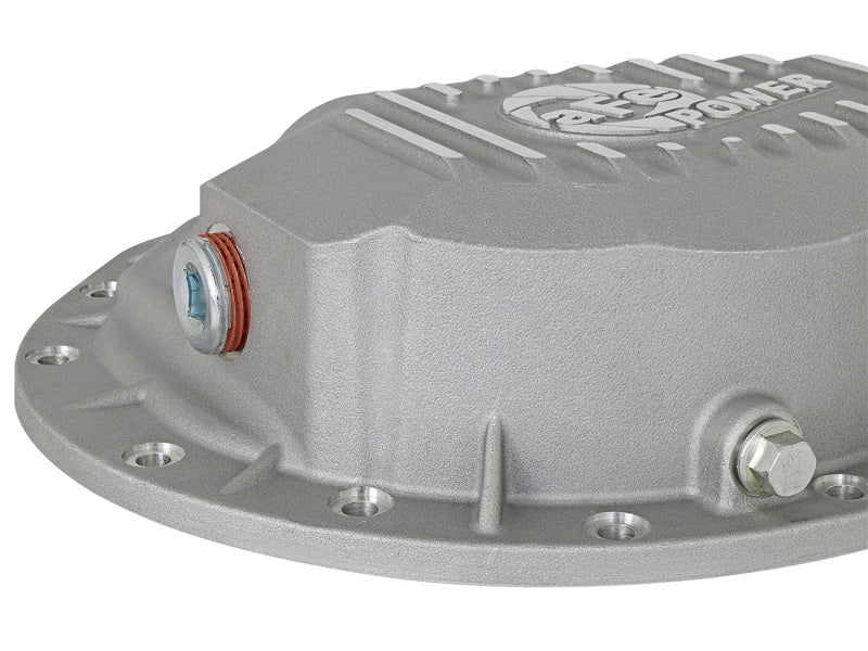 AFE 46-70040 Differential Cover (Raw; Street Series); fits Dodge Diesel Trucks