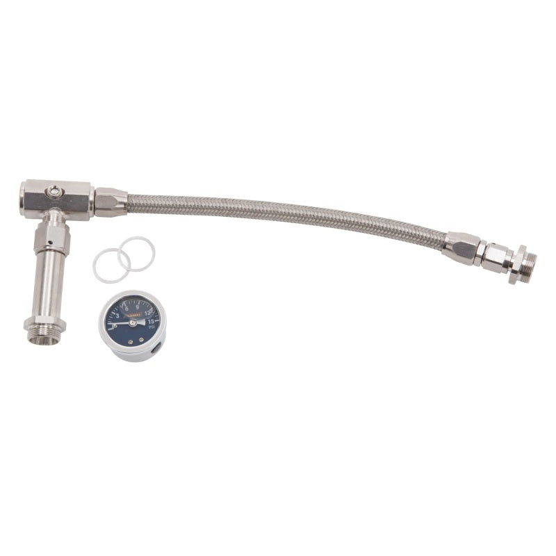 Russell 641101 Performance -6 AN to 3/8in Female NPT ProFlex Holley 4150 Dual Inlet Carb Kit (Endura)