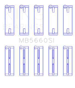KING KINGMB5660SI0.25 fits KING MB5660SI0.25 Engine Bearings fits Audi/fits VW