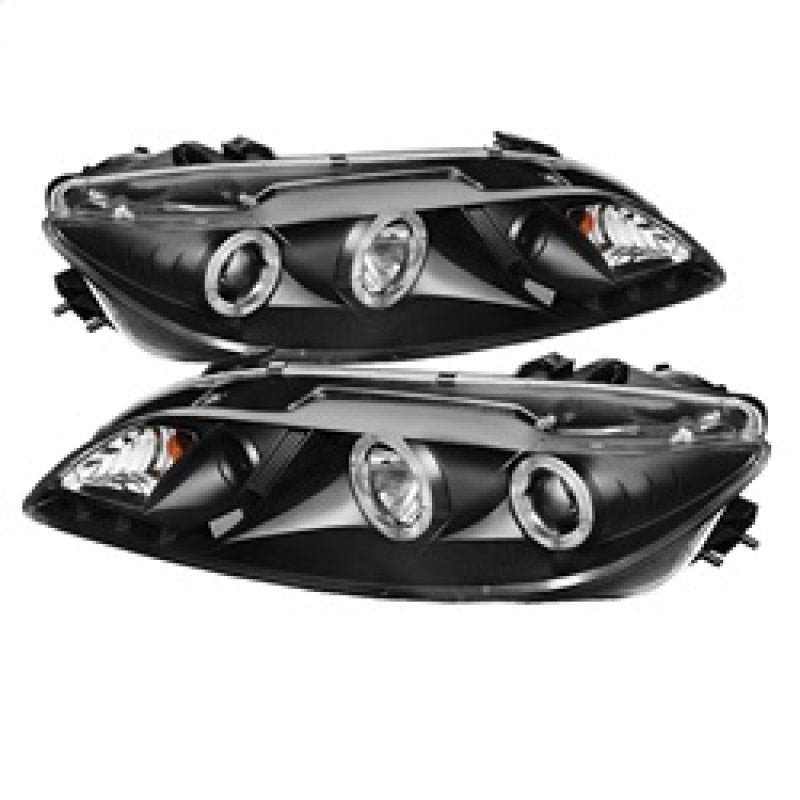 Spyder 5042538 fits Mazda 03-05 6 With Fog Lights Projector Headlights LED Halo