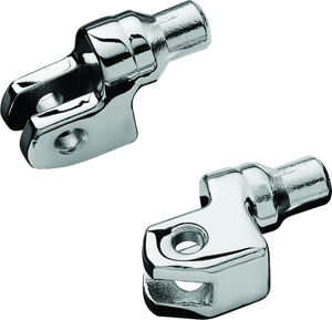 Kuryakyn 8810 Kuryakyn Tapered Peg Adapter Yamaha Front Chrome