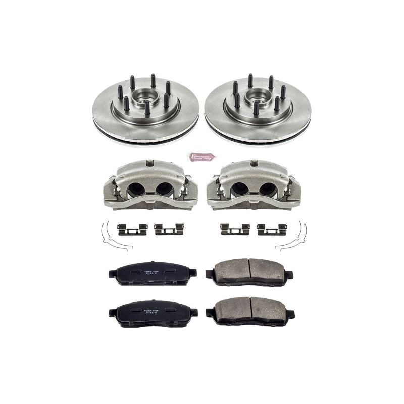 Power Stop KCOE1941 2004 fits Ford F-150 Front Autospecialty Kit w/Cals
