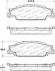 StopTech 308.0922 Street Brake Pads