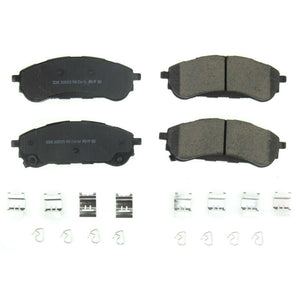 PowerStop 17 fits Ford Ranger Rear Z17 Evolution Ceramic Brake Pads w/Hardware