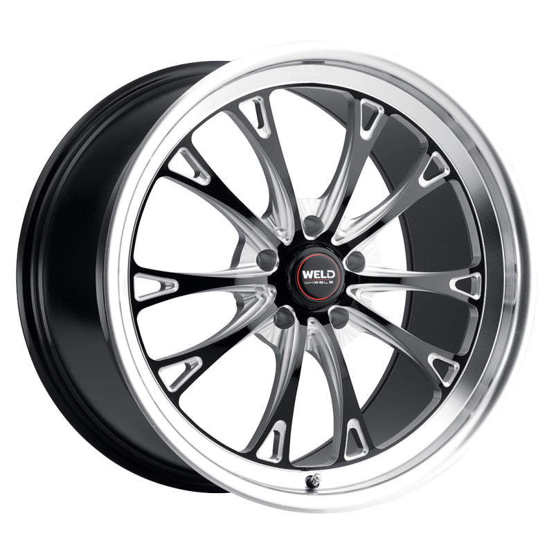 Weld  S11302021P52 S113 20X12 Belmont 5X120 ET52 BS8.50 Gloss Black MIL Dia 72.5