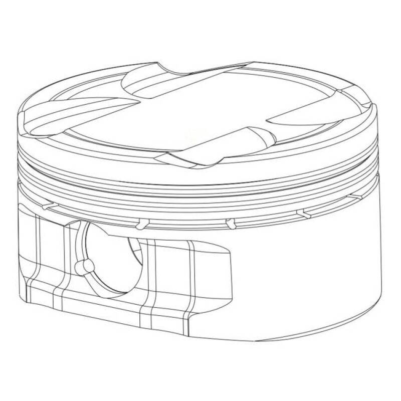 CP Pistons SC7708-6 CP Piston fits BMW S58B30 Pistons STD Bore (84mm) 9.3:1 - Set Of 6
