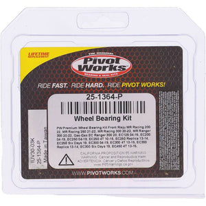 Pivot Works 25-1364-P Gas-Gas, Rieju, fits Suzuki Wheel Bearing Kit Premium Bear