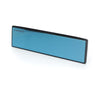 NRG IM-270FBL 270mm Wide Panorama Clip-on Rearview Mirror - Flat w/ Blue Tint