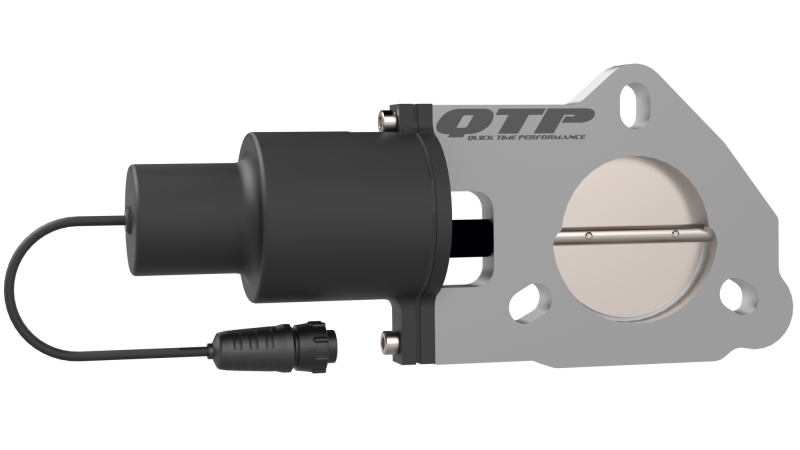 QTP QTEC225 2.25in Bolt-On QTEC Electric Cutout Valve - Single