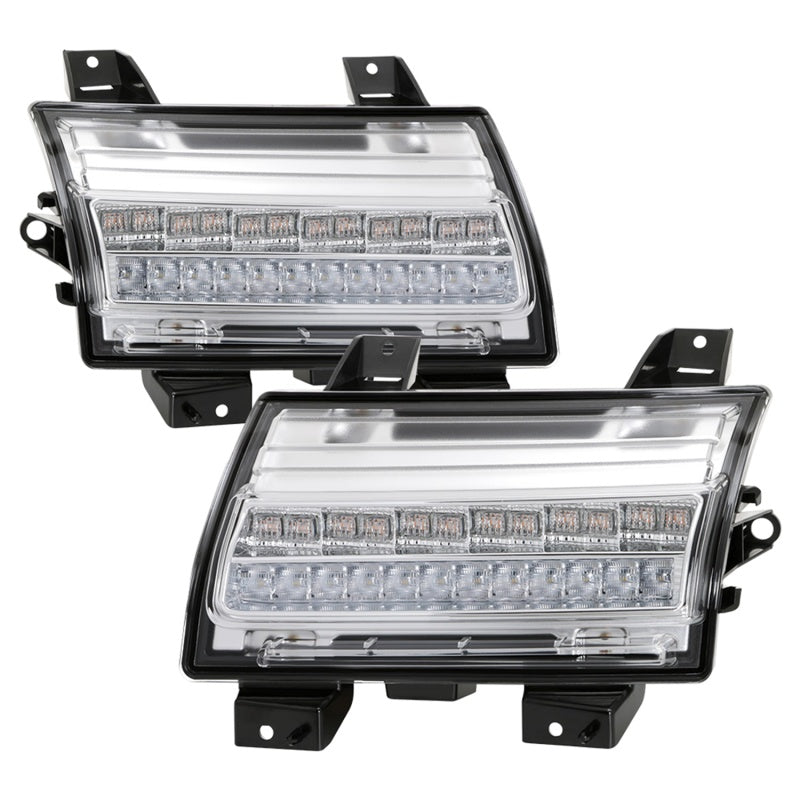 Spyder 5086792 fits Jeep 18-20 Wrangler 2019 (LED Model Only) LED Front Bumper