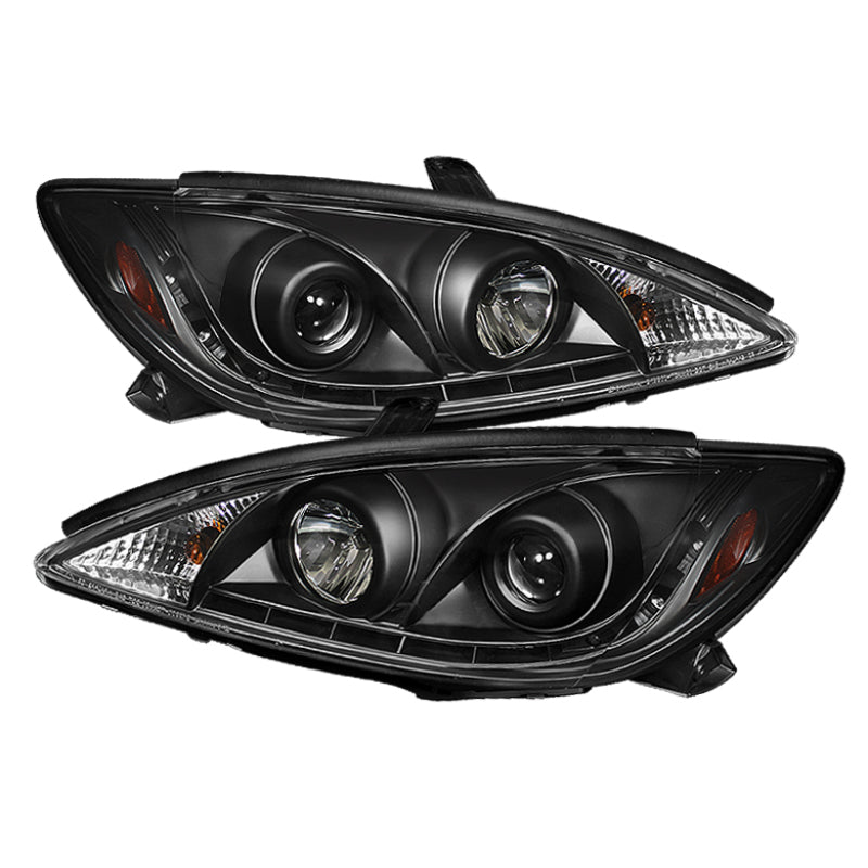 Spyder 5042798 fits Toyota 02-06 Camry Projector Headlights DRL Black High H1 L