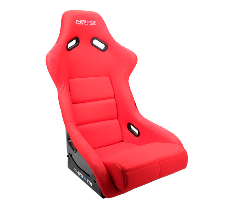 NRG FRP-300RD FRP Bucket Seat (Red Cloth) - Large