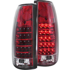ANZO 311079 1999-2000 fits Cadillac Escalade LED Taillights Red/Clear