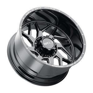 Weld  W11720018475 Off-Road W117 22X10 Fulcrum 8X180 ET-18 BS4.75 Gloss Black MI