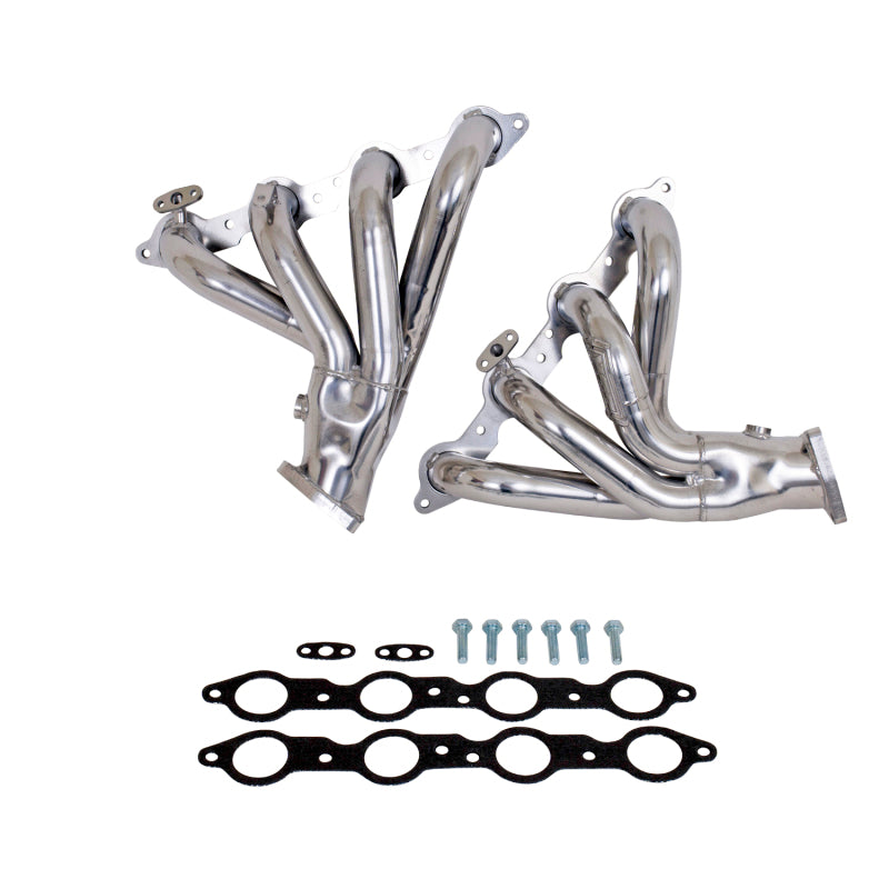 BBK  40000 Corvette C5 LS1 Shorty Tuned Length Exhaust Headers - 1-3/4 Silver Ce