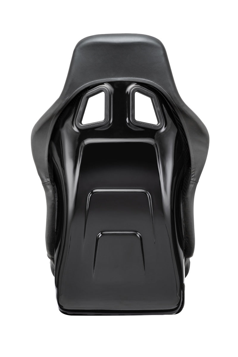 Sparco 008012RPNR Seat QRT Performance Leather/Alcantara Black (Must Use Side Mount 600QRT)