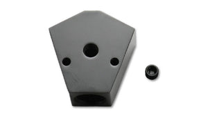 Vibrant 10822  Aluminum Y-Block Fitting with 1/8in NPT Port - 1/2in NPT x 1/2in