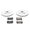 PowerStop K107 fits Mitsubishi 03-06 Lancer Front Z23 Evolution Sport Brake Kit