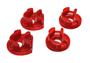 Energy Suspension 16.1111R 01-05 fits Honda Civic/CRX Red Motor Mount Inserts (Manual Transmission) (2 Torque Moun