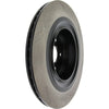 Stoptech 126.42101SR Power Slot fits Nissan 370z / Infiniti G37 SportStop Slotted Rear Right Rotor