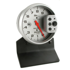 AutoMeter 19264 Autometer Pro-Cycle Gauge Tach 5in 9K Rpm Pedestal W/ Rpm Playback Silver Pro-Cycle