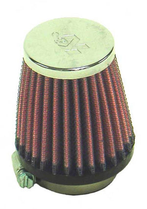 K&N Engineering RC-2290 K&N Universal Chrome Filter 1 9/16 inch FLG / 2 5/8 inch Bottom / 2 inch Top / 3 inch Height