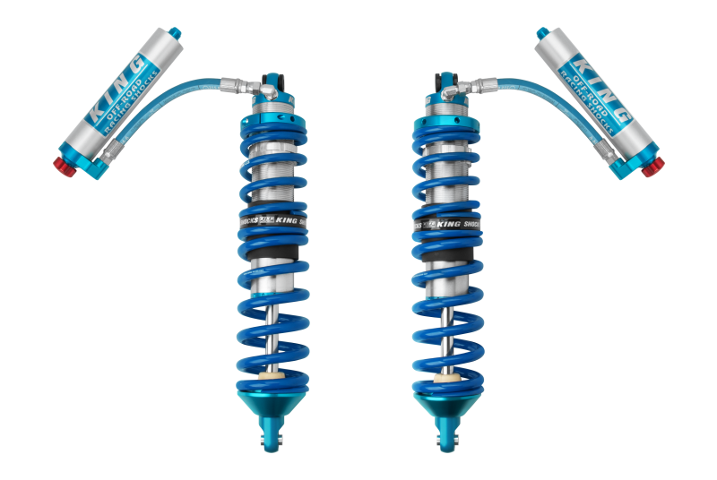 King Shocks 25001-411A 2016+ Can-Am Defender 2.5 Rear Hose Remote Coilover w/ Adjuster
