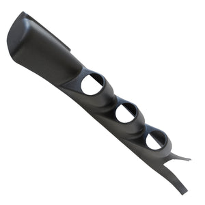AutoMeter 12130 Autometer 05-07 fits Ford Mustang Convertible 52mm Black Triple Pillar Pod
