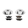 PowerStop fits Chrysler 01-07 Town & Country Rear Z23 Evolution Sport Brake Kit