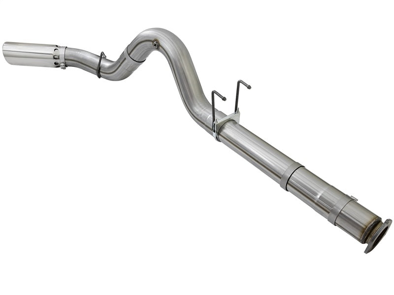 AFE 49-43090-P BORE HD 5in 409-SS DPF-Back Exhaust w/Polished Tip 2017 fits For