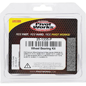 Pivot World 25-1335-P fits Honda Wheel Bearing Kit Premium Bearings
