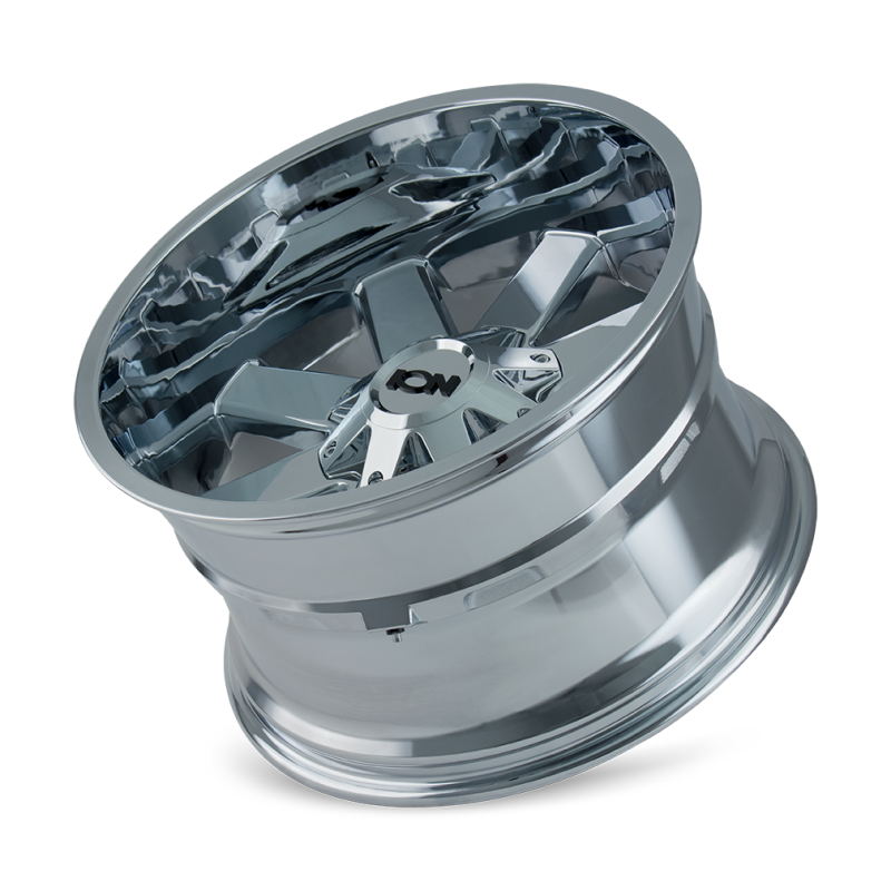ION 141-2176C Type 141 20x10 / 8x165.1 BP / -19mm Offset / 130.8mm Hub Chrome Wheel