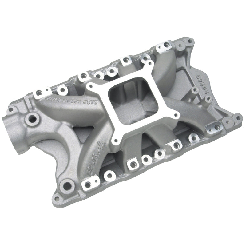 Edelbrock 29245 fits Ford Windsor Super Victor EFI Manifold 9 5In Deck