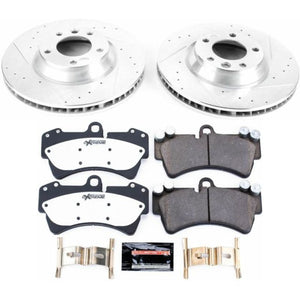 PowerStop K4558-26 07-15 fits Audi Q7 Front Z26 Street Warrior Brake Kit