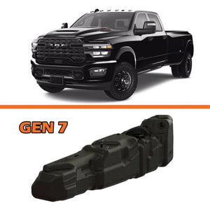 fits Titan Fuel Tanks 7030325 25-26 RAM 2500/3500 Cummins Crew Cab Long Bed 55 Gallon XXL Mid-Ship Fuel Tank