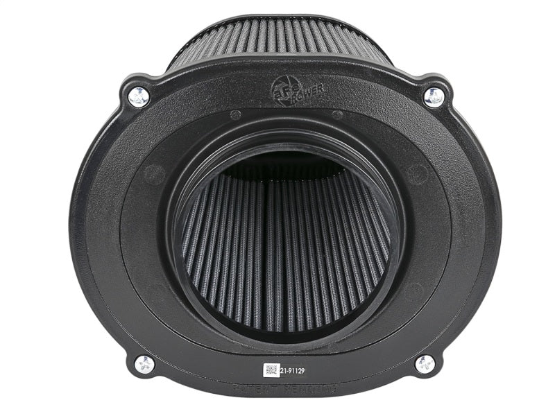AFE 21-91129 m Pro DRY S Air Filter Inverted Top - 5in Flange x 9in Height - Dr